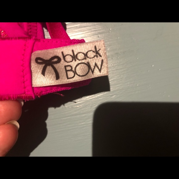 Gorgeous “Black bow”bra set S/34B - Picture 11 of 15